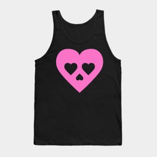 Heart Skull Tank Top